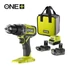 Ryobi ONE+ RPD18-2C42S 18V akkumulátoros fúró-ütvefúró csavarbehajtó 2db akkuvval 2ah és 4ah töltővel táskában 5133005525 
