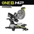 Ryobi ONE+ HP RMS18254X-0 18V nagy teljesítményű szénkefe nélküli akkumulátoros 254 mm-es gérvágó 5133005736