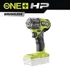 Ryobi ONE+ HP RIW1838C-0 18V szénkefe nélküli ütvecsavarozó akku és töltő nélkül 5133005925