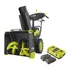 Ryobi MAX POWER RY36STX56A-250 36V szénkefe nélküli kétfokozatú 56 cm-es hófúvó (2 x 5.0Ah akkumulátorral) és töltővel 5133006516