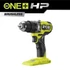 Ryobi ONE+ HP RPD18C1-0 18V  kompakt, szénkefe nélküli akkumulátoros fúró-ütvefúró akku és töltő nélkül 5133006522