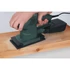 3182000 Wolfcraft 5db tépőzáras csiszolólap korund K40 perforált 115x230mm