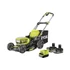 5133005790 Ryobi ONE+ RY18LMX46A-250 18v szénkefementes fűnyíró 46cm vágószélességgel 2db 5,0ah akku és töltővel