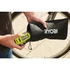 Ryobi USB LITHIUM RI4-120G 4v akkumulátoros pumpa és lámpa akkumulátorral és USB C kábellel adapterekkel és táskával